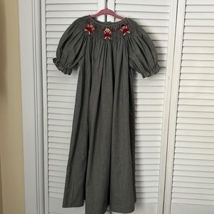 Amanda Remembered 6X Smocked Cheerleader Dress